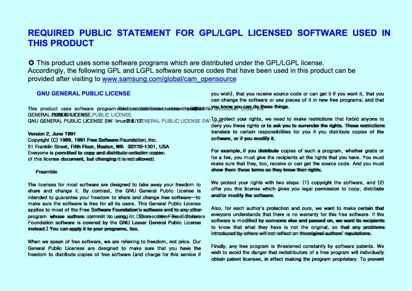 Página 1 del manual Manual de usuario Samsung SMX-K44BP