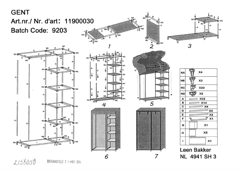 Página 1 del manual Manual de usuario Leen Bakker Gent