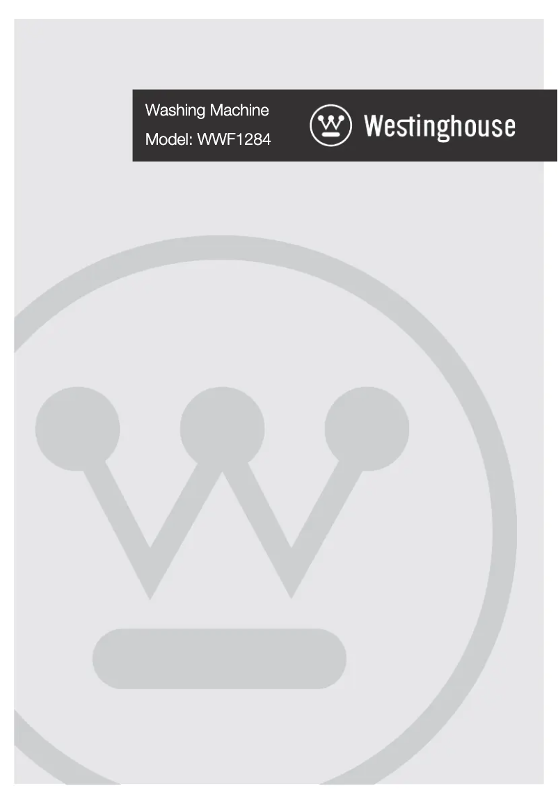Página nº 1 - Manual de usuario Westinghouse WWF1284