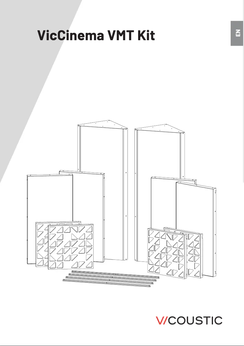 Página 1 del manual Manual de usuario Vicoustic VicCinema VMT