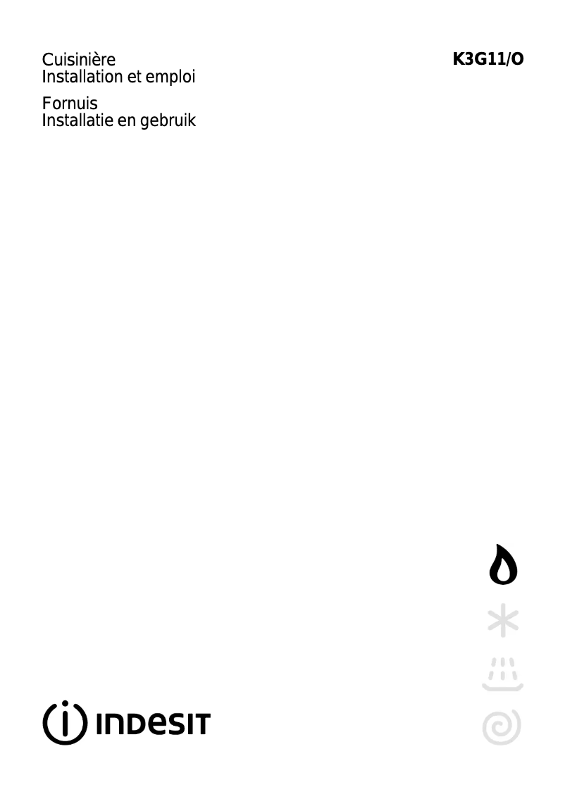 Imagen de la primera página del manual del dispositivo K3G11X