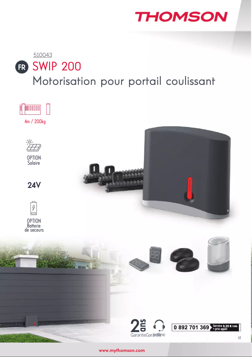 Imagen de la primera página del manual del dispositivo 510043