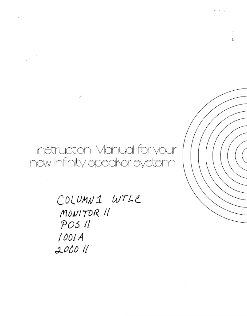 Imagen de la primera página del manual del dispositivo 2000 II