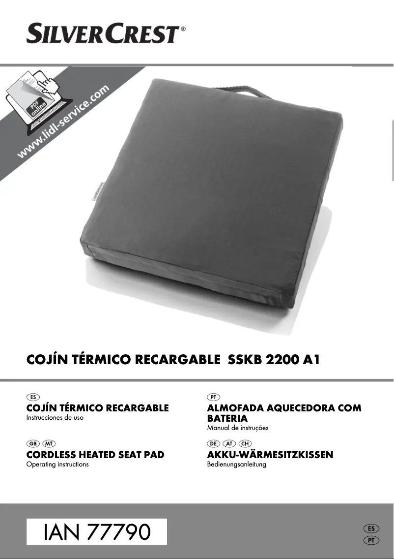 Página 1 del manual Manual de usuario SilverCrest SSKB 2200 A1