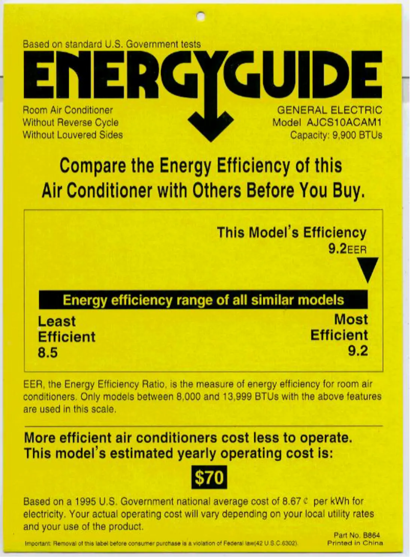 Imagen de la primera página del manual del dispositivo AJCS10ACA