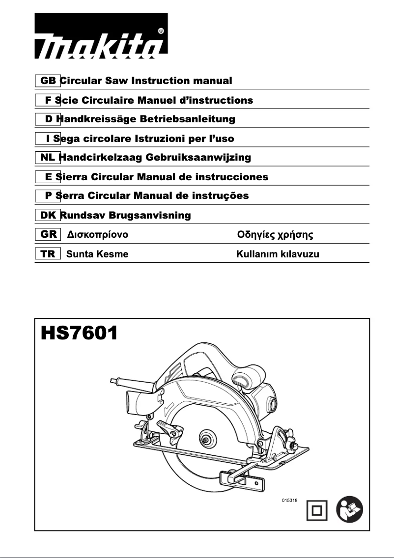Imagen de la primera página del manual del dispositivo HS7601