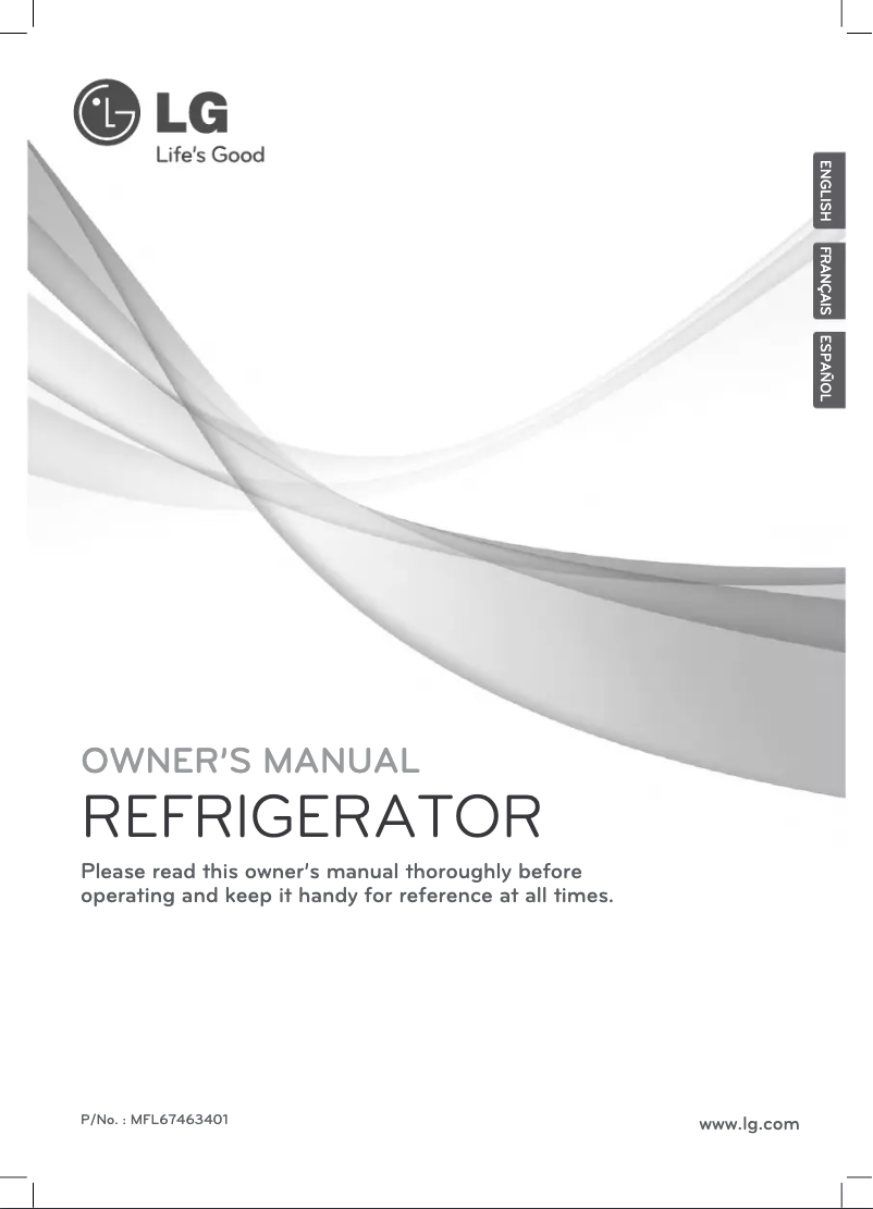 Página nº 1 - Manual de usuario LG GW-F401ESNW