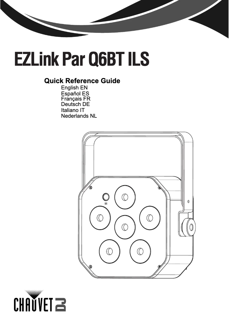Imagen de la primera página del manual del dispositivo EZLink Par Q6BT ILS