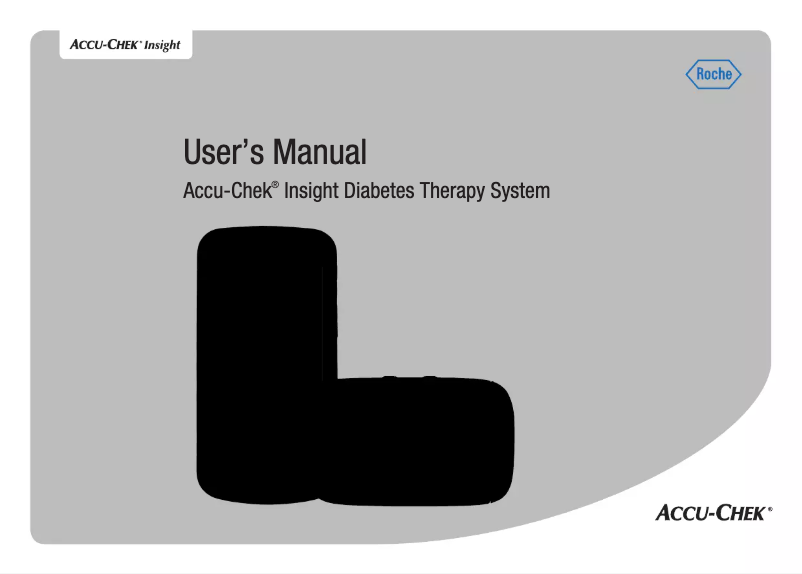 Página 1 del manual Manual de usuario Accu-Chek Insight Diabetes Therapy System