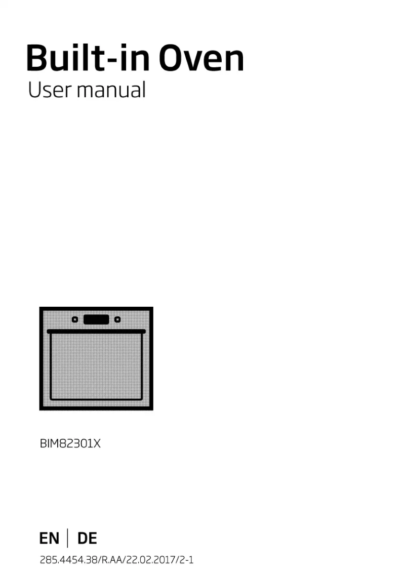 Página 1 del manual Manual de usuario Beko BIM82301X
