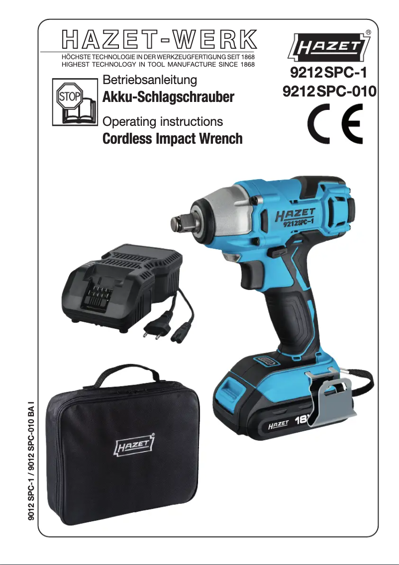 Imagen de la primera página del manual del dispositivo 9212SPC-010