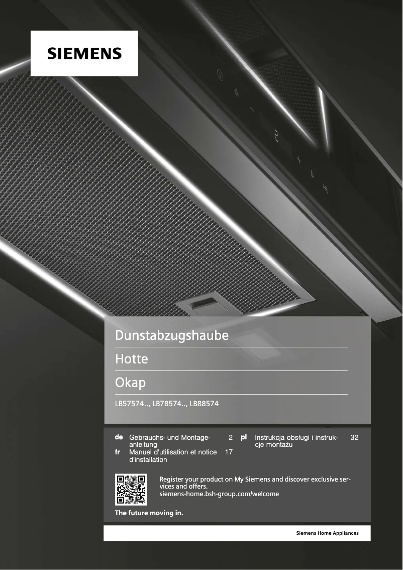 Imagen de la primera página del manual del dispositivo LB78574