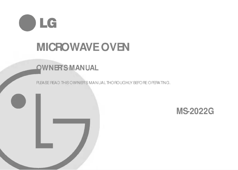 Página 1 del manual Manual de usuario LG MS-2022G