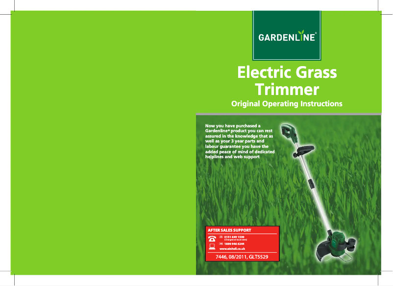 Imagen de la primera página del manual del dispositivo GLT 5529