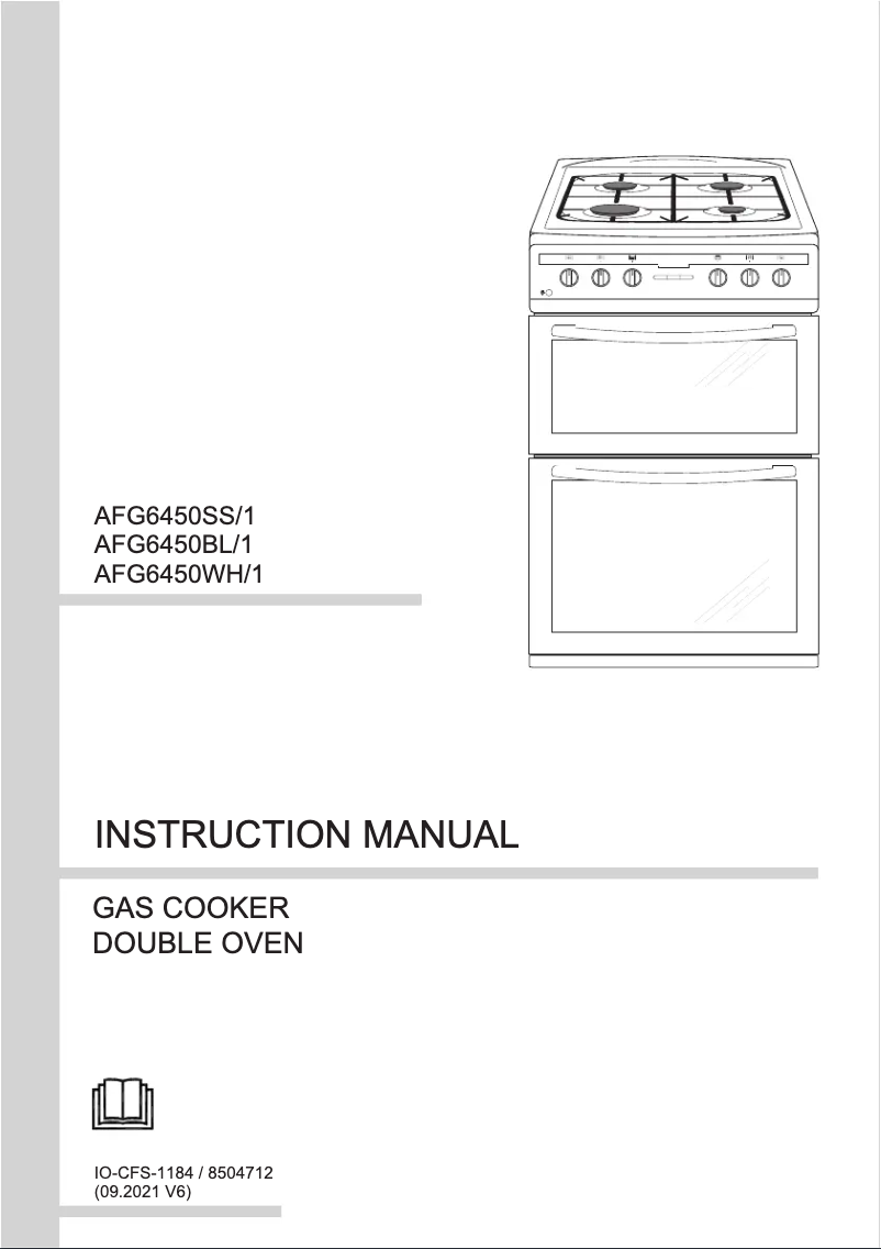Página nº 1 - Manual de usuario Amica AFG6450BL