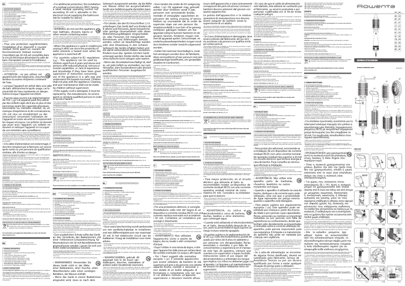 Imagen de la primera página del manual del dispositivo Express Style CF635L