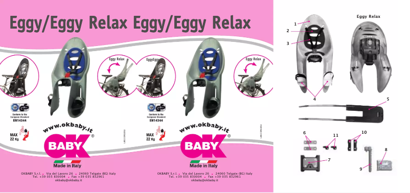 Página 1 del manual Manual de usuario OKBABY Eggy 36