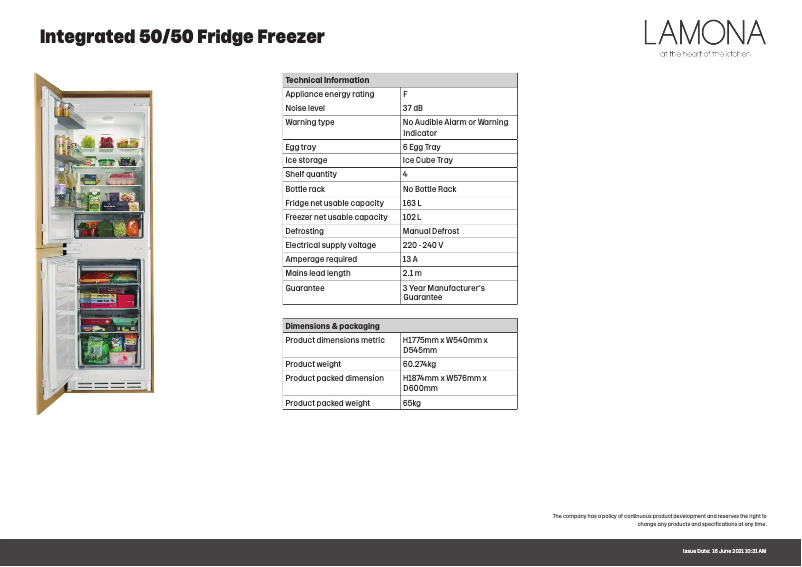 Imagen de la primera página del manual del dispositivo LAM6201