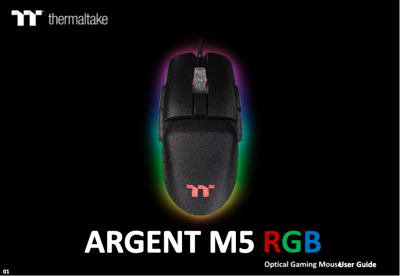 Página 1 del manual Manual de usuario Thermaltake Argent M5