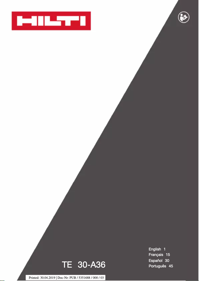 Imagen de la primera página del manual del dispositivo HIT-HY 200-R