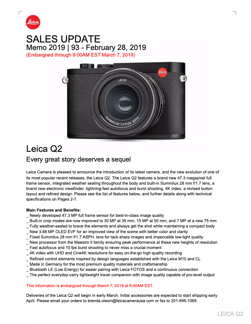 Imagen de la primera página del manual del dispositivo Q2