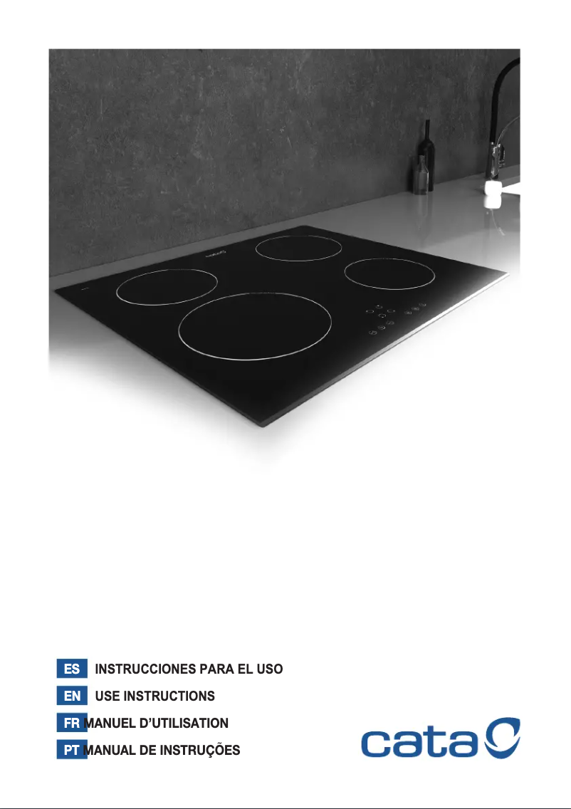 Página 1 del manual Manual de usuario CATA INSB 8021 BK