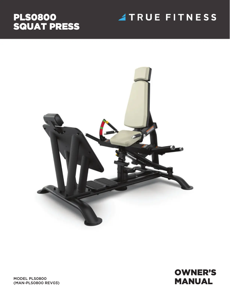 Página 1 del manual Manual de usuario True PLS0800