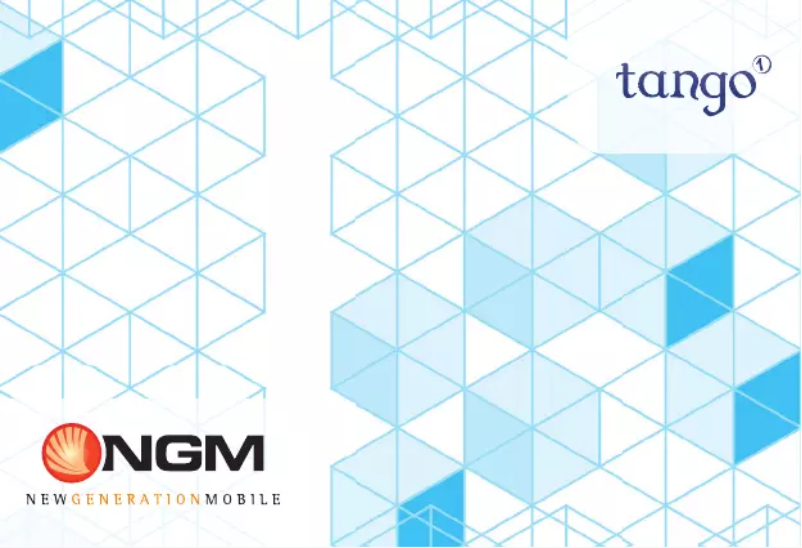 Imagen de la primera página del manual del dispositivo TANGO 1