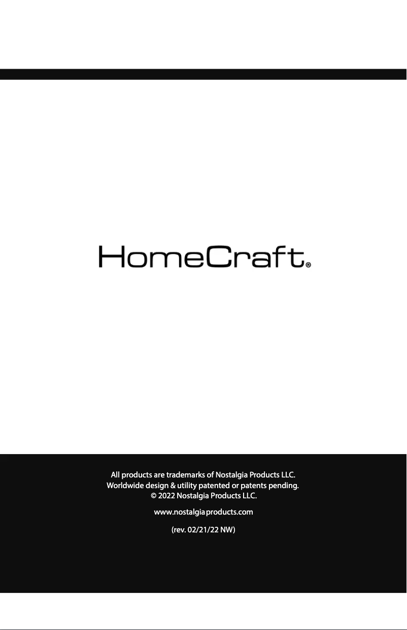 Página nº 1 - Manual de usuario HomeCraft HCWKT1SS