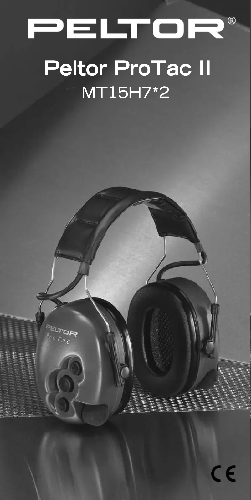 Imagen de la primera página del manual del dispositivo Peltor ProTac II