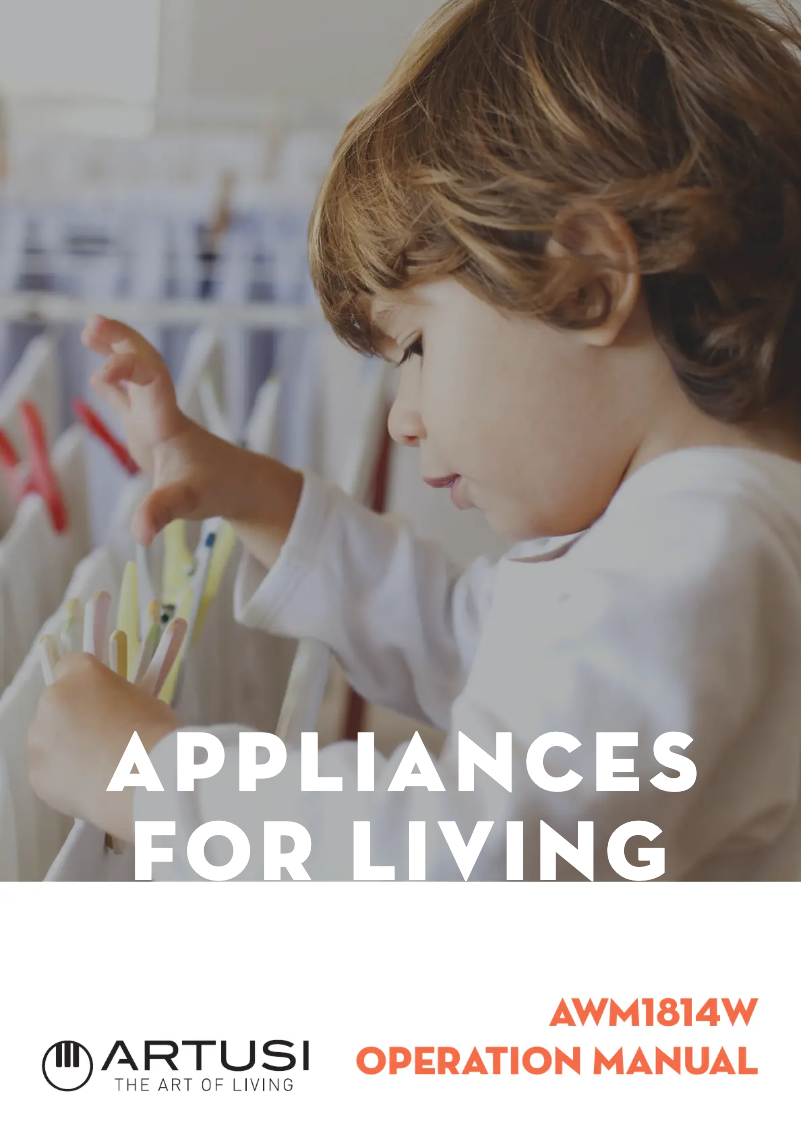 Imagen de la primera página del manual del dispositivo AWM1814W