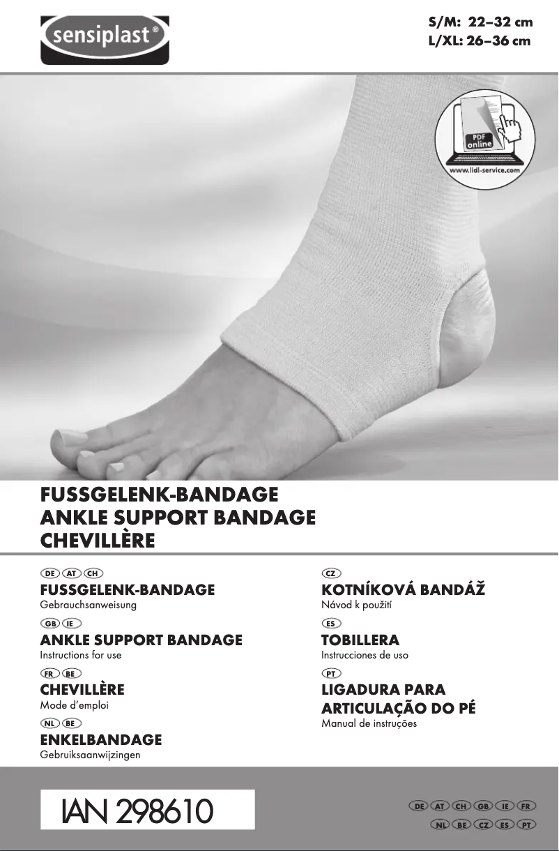 Página 1 del manual Manual de usuario Sensiplast IAN 298610