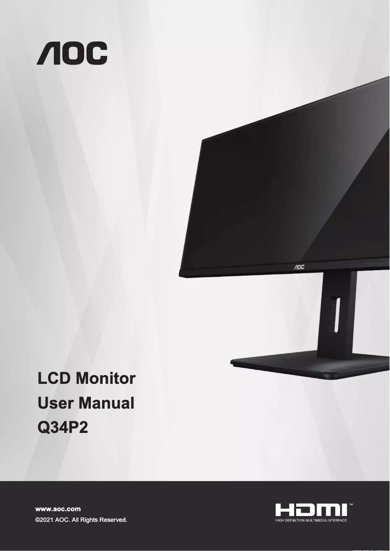 Imagen de la primera página del manual del dispositivo Q34P2