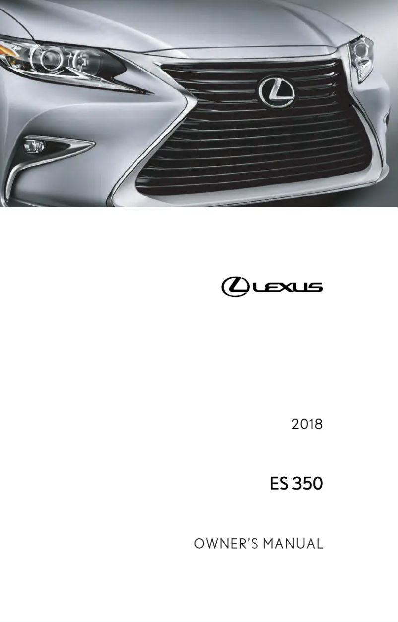 Imagen de la primera página del manual del dispositivo ES 350 (2018)