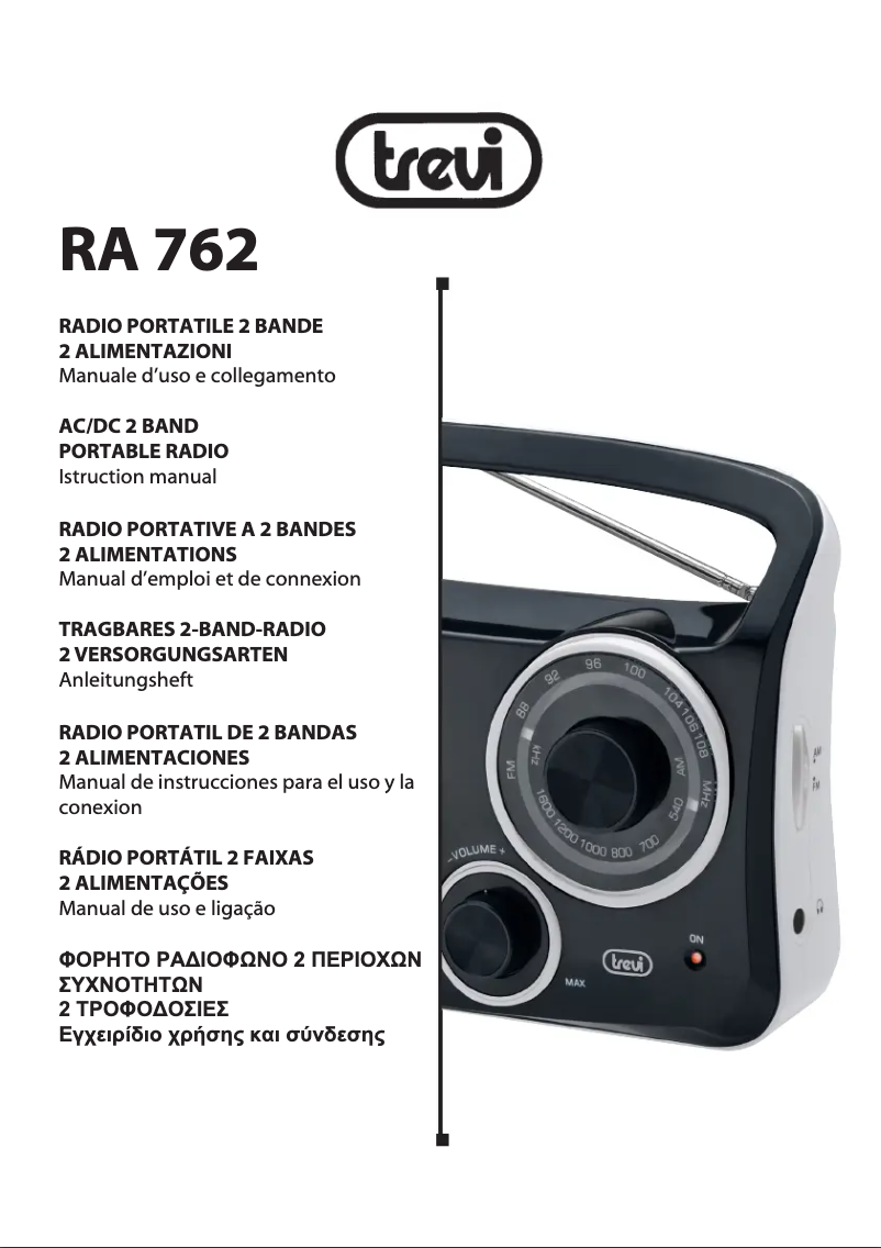 Página nº 1 - Manual de usuario Trevi RA 762