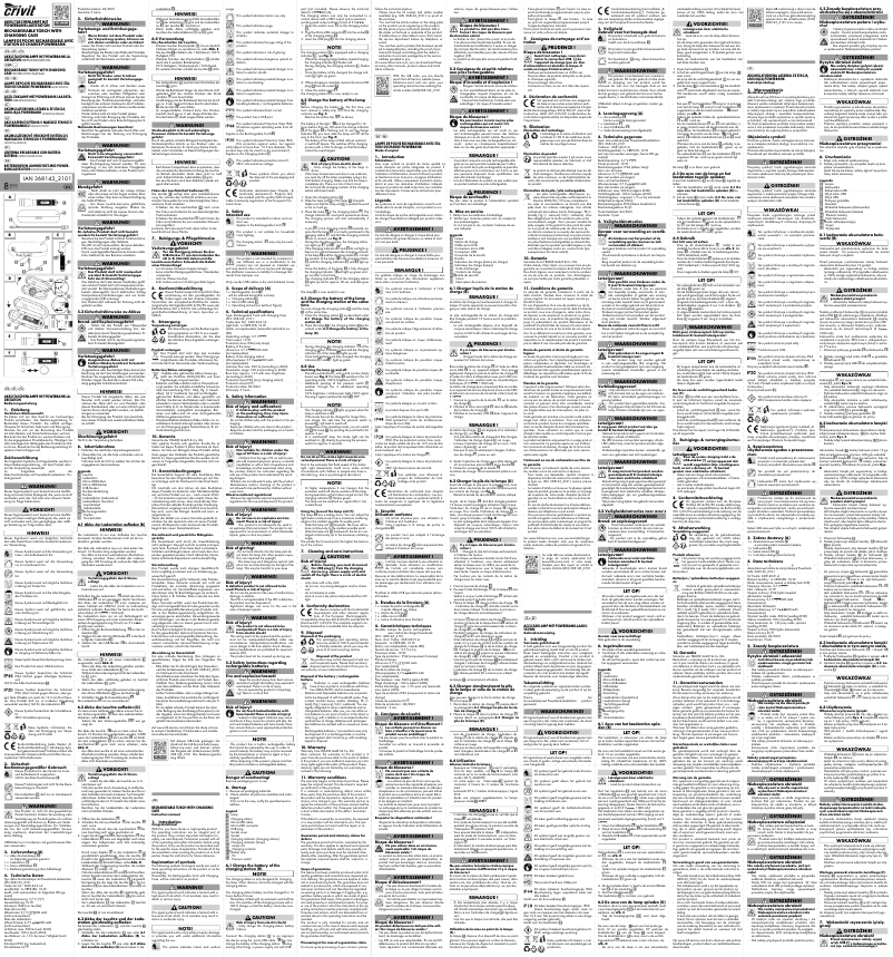 Imagen de la primera página del manual del dispositivo IAN 368143