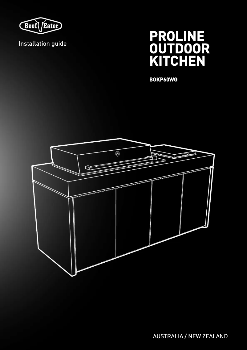 Imagen de la primera página del manual del dispositivo Proline BOKP60WG