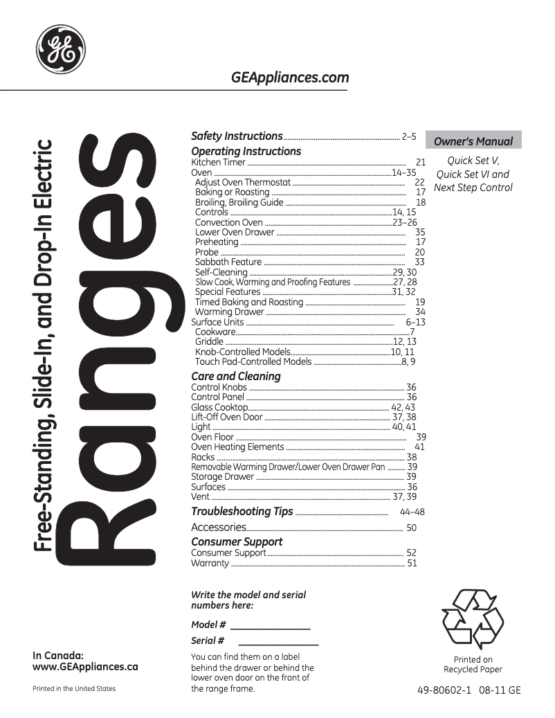 Imagen de la primera página del manual del dispositivo JB840SPSS