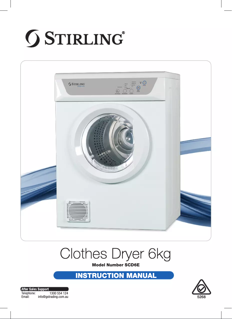 Imagen de la primera página del manual del dispositivo SCD6E