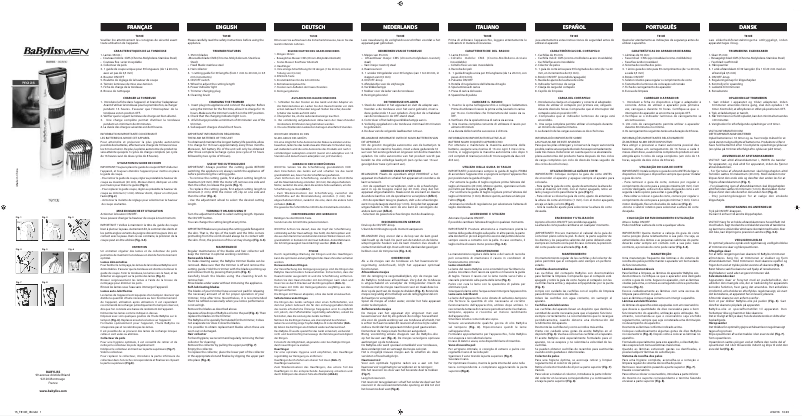 Imagen de la primera página del manual del dispositivo Wtech Precision T810E