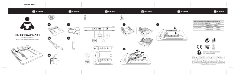 Imagen de la primera página del manual del dispositivo IB-2913MCL-C31