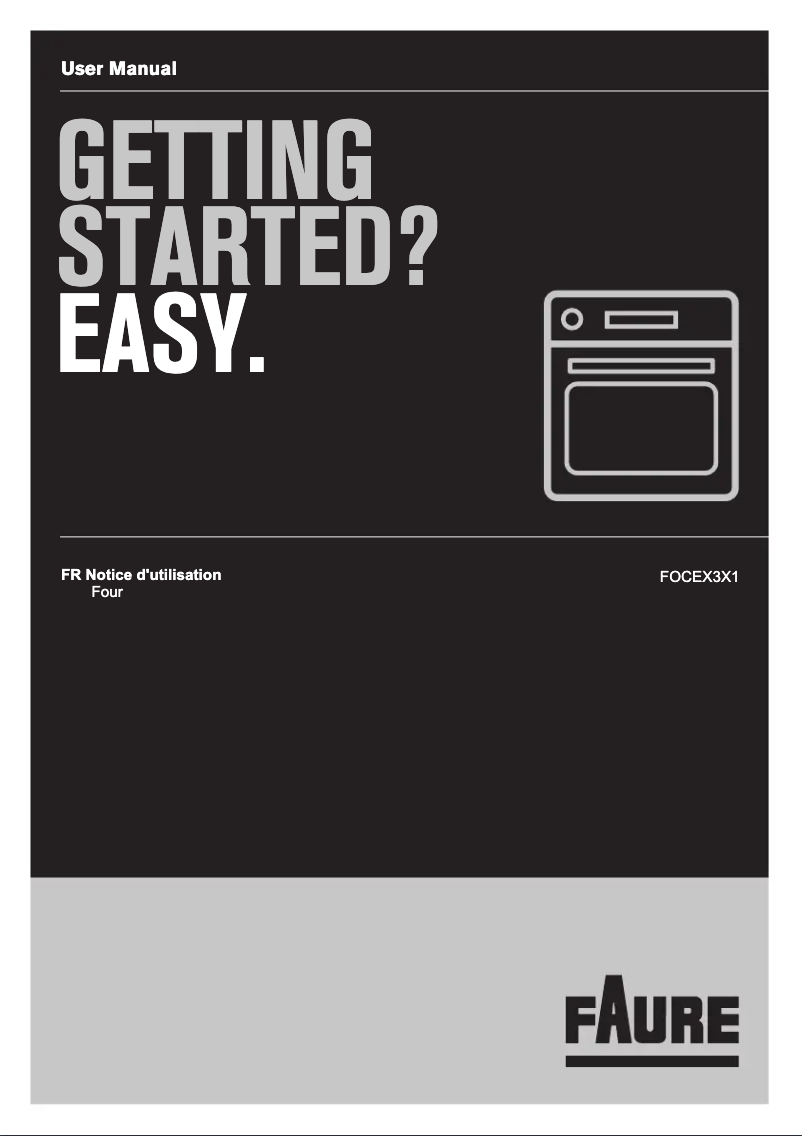 Imagen de la primera página del manual del dispositivo FOCEX3X1