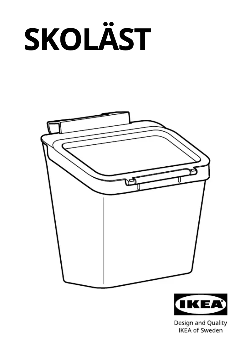 Imagen de la primera página del manual del dispositivo SKOLÄST 905.566.79