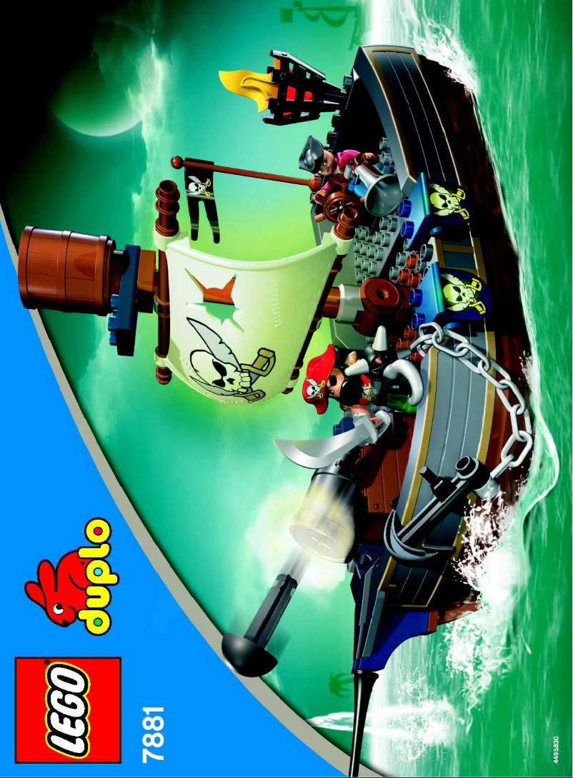 Imagen de la primera página del manual del dispositivo DUPLO® Pirate Ship