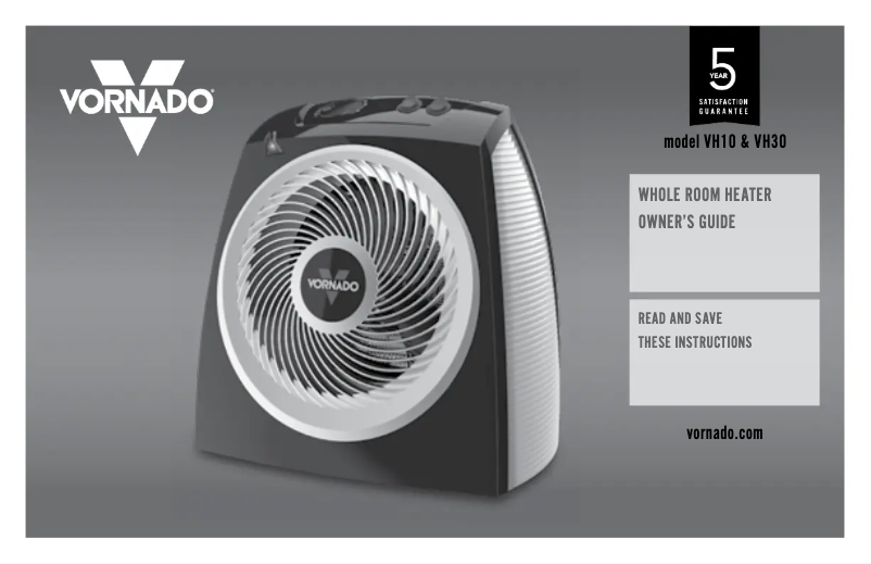 Imagen de la primera página del manual del dispositivo VH10