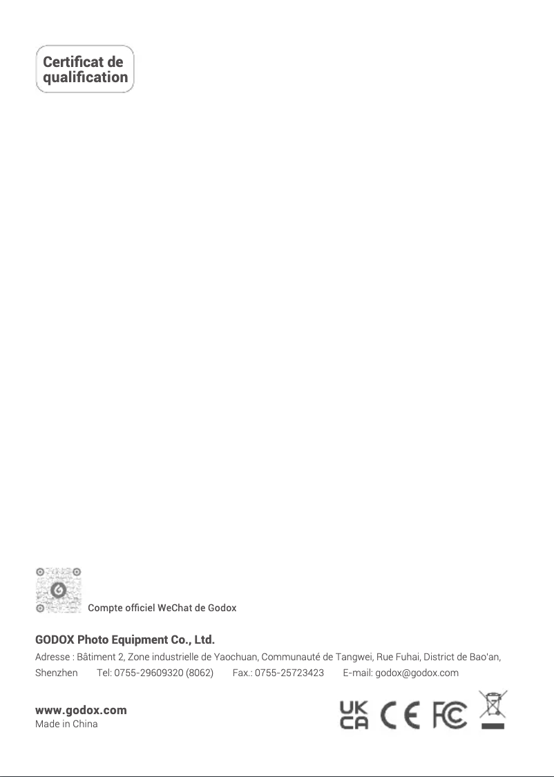 Página 1 del manual Manual de usuario Godox F7-120Bi