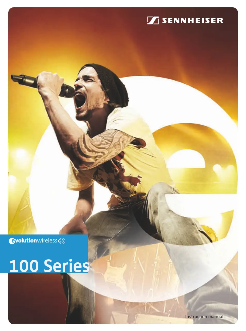 Página 1 del manual Manual de usuario Sennheiser EW 152 G3-C-EU