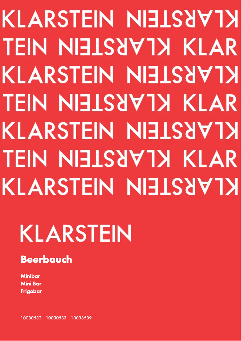 Imagen de la primera página del manual del dispositivo 10030533