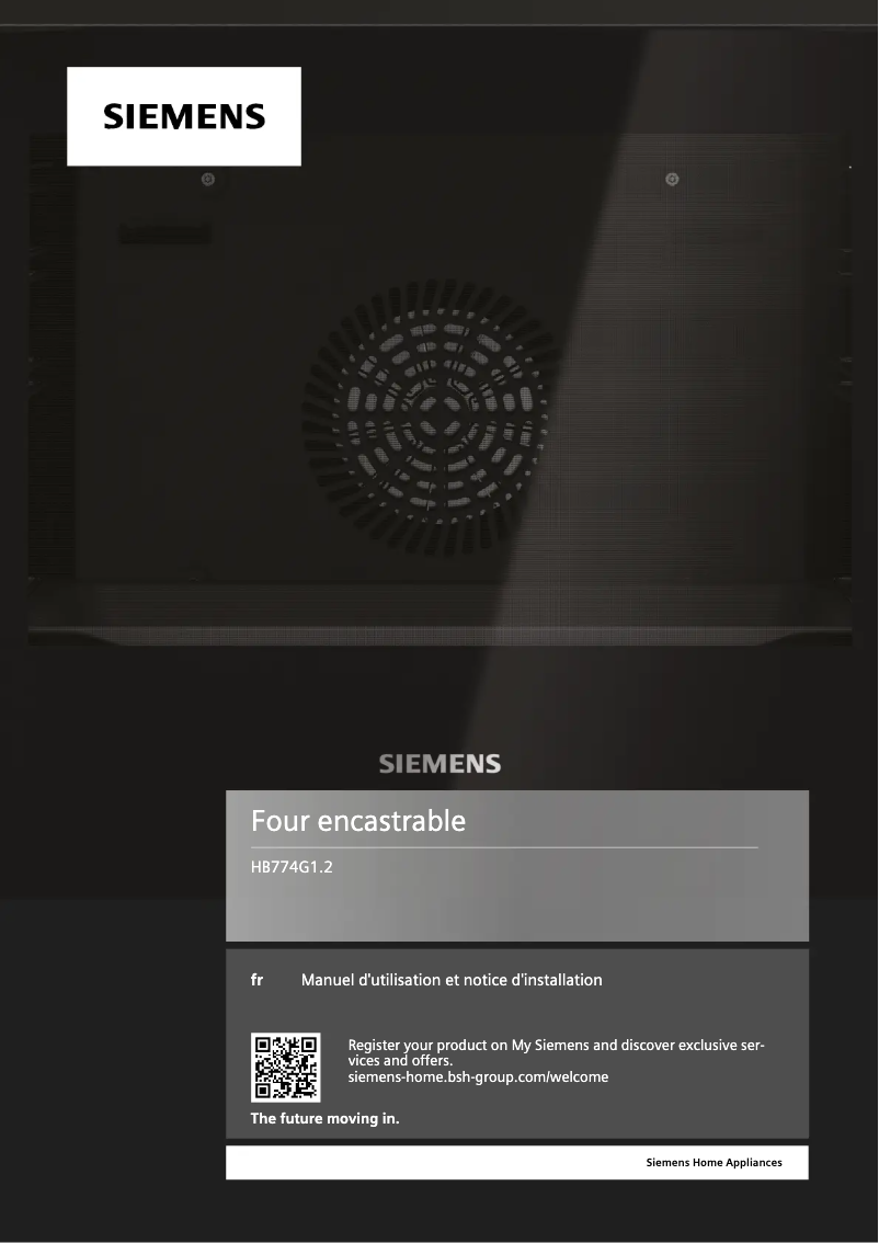 Imagen de la primera página del manual del dispositivo HB774G1B2