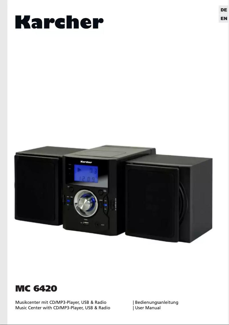 Imagen de la primera página del manual del dispositivo MC 6420